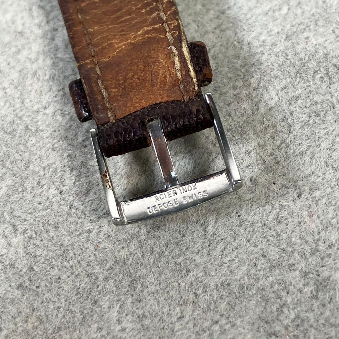 HERMES カレーシュ　ビンテージ　クォーツ時計