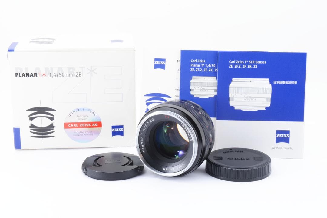 極美品 Carl Zeiss Planar T* 50mm f/1.4 ZE