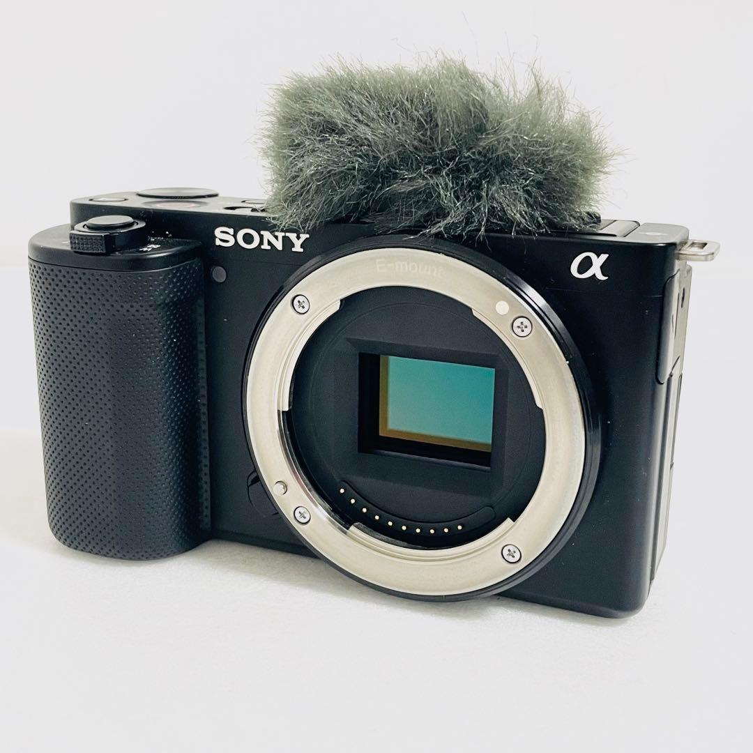 【美品】SONY ソニー ZV-E10 ブラック 黒 Vlog カメラ