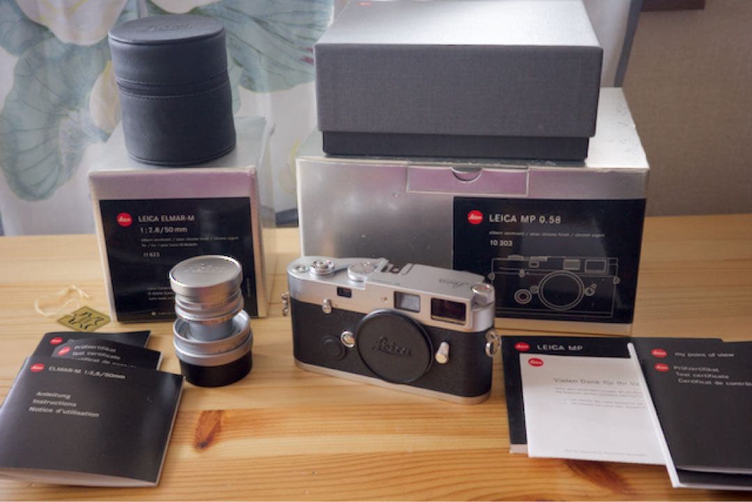 Leica MP 0.58 / Elmar-M 50mm F2.8 沈胴 付属