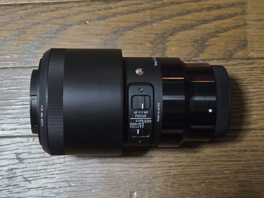 シグマ 70mm F2.8 DG MACRO ソニー Eマウント Art