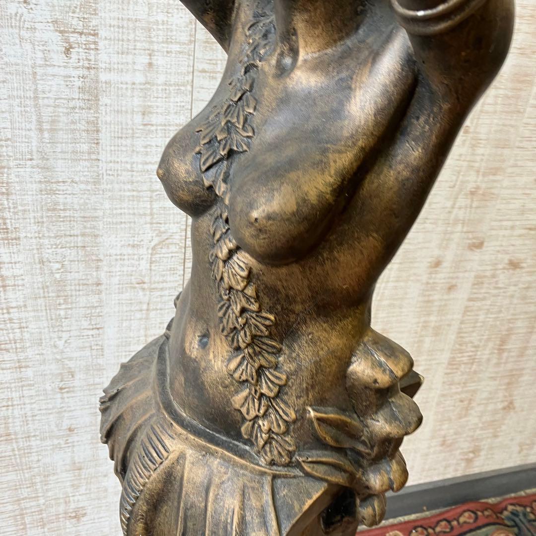 アンティーク 大型 ヴィーナス ブロンズ像 女神像 置物 オブジェ レトロ