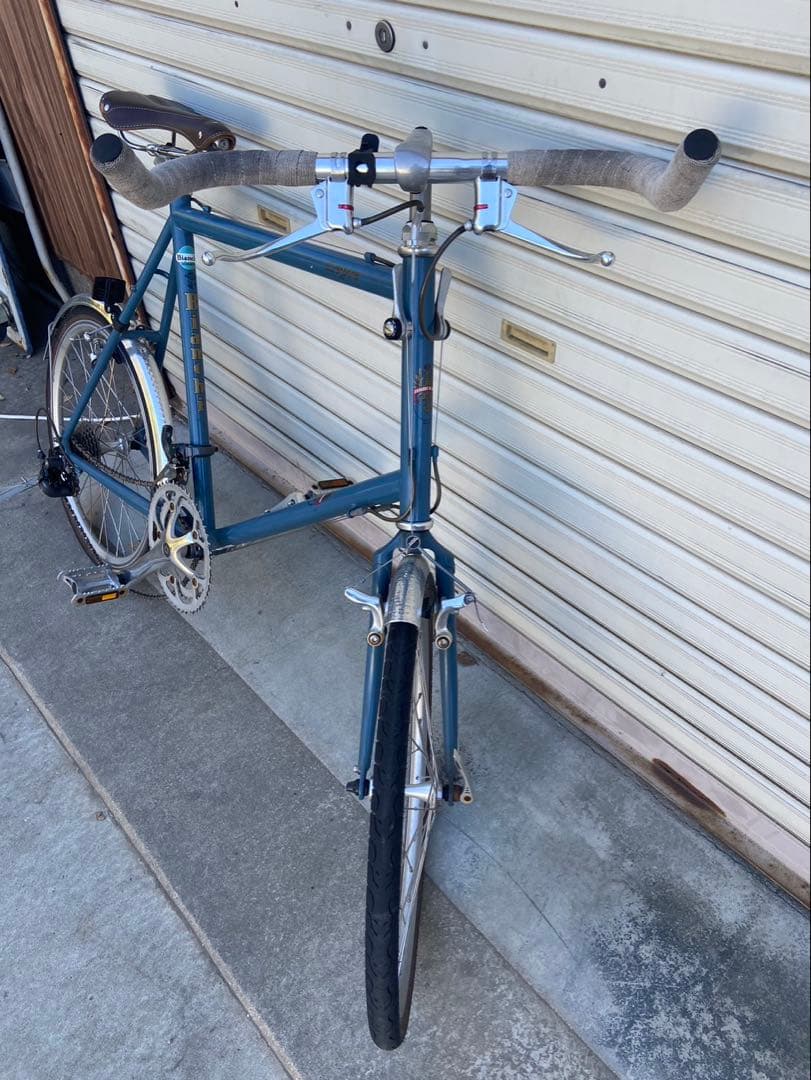 【直接引取】【メンテナンス前提】ミニベロ　自転車　ビアンキ