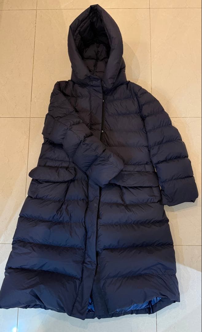 のんちゃん様UNIQLO➕Jジルサンダーネイビーフード付き ダウン