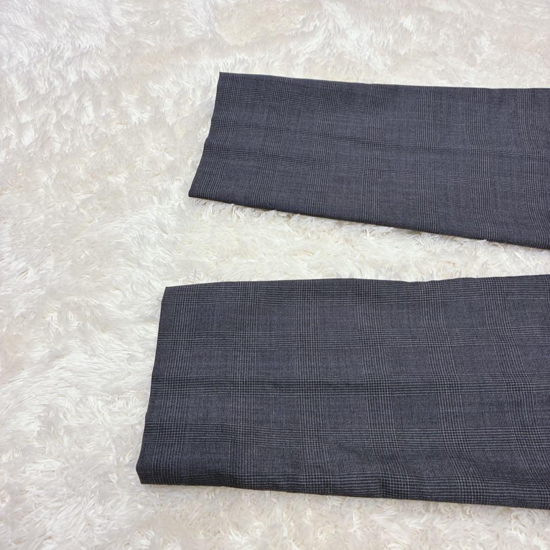 【美品】ヒルトン パンツスーツ 13号 大きいサイズ スーパー110'S