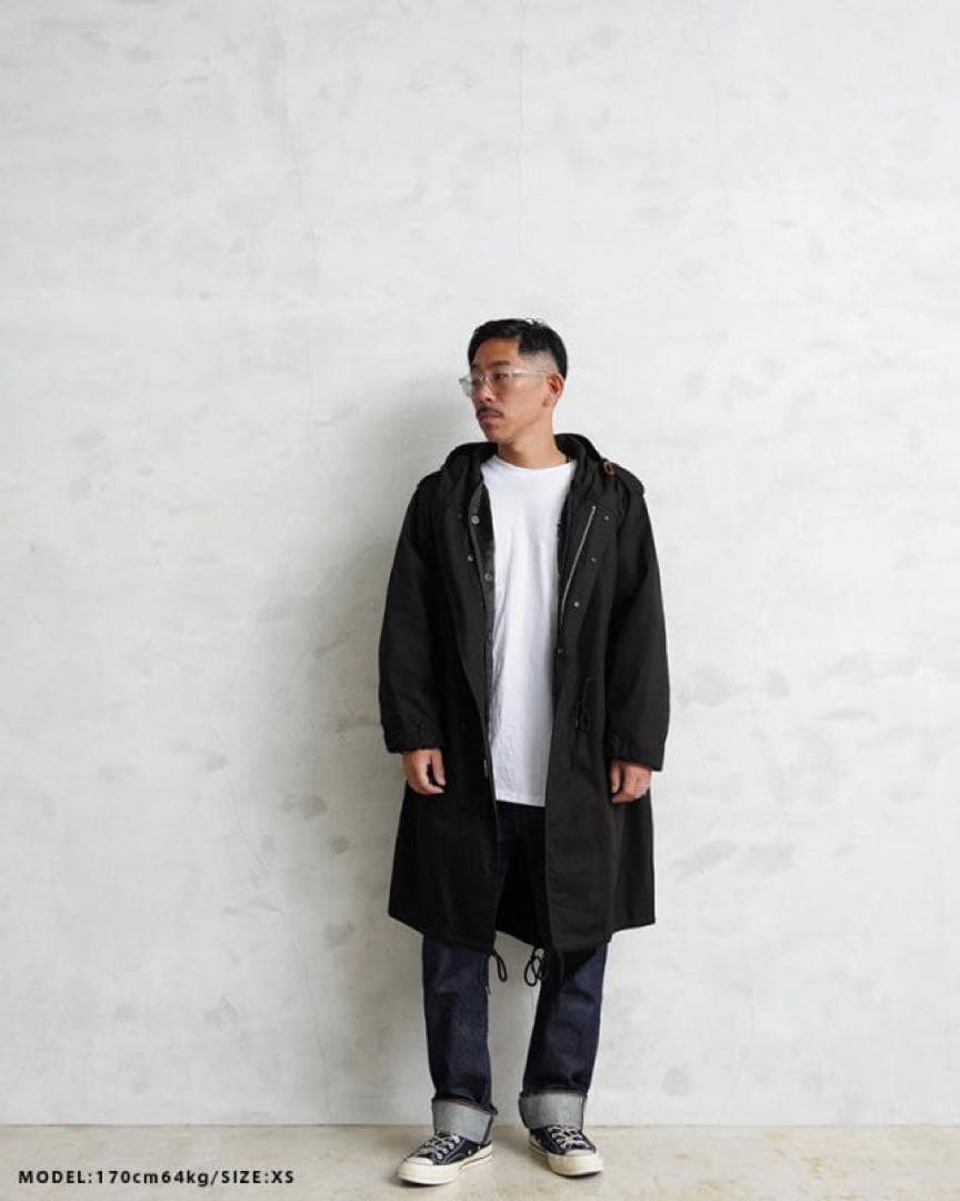 OUSTONヒューストン米軍 M-51モッズコートSHELL, M-1951