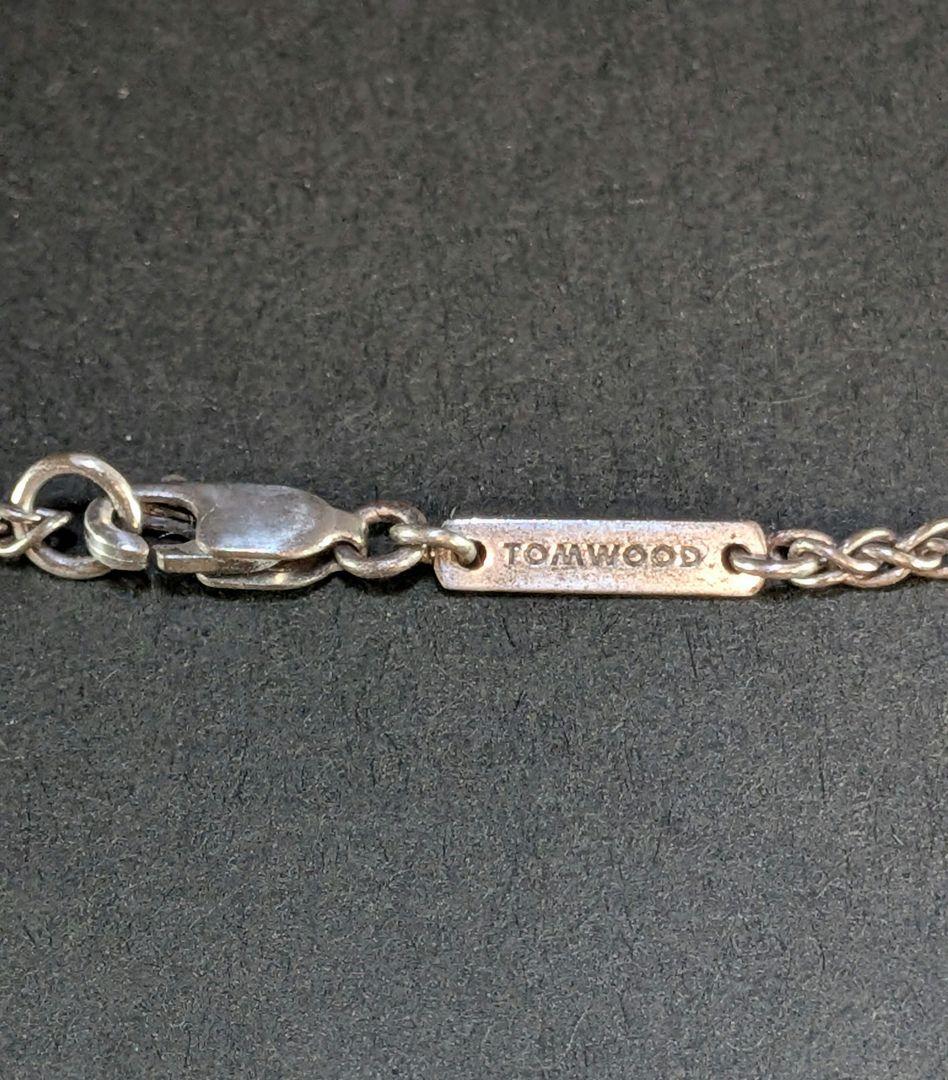 トムウッド　SPIKE チェーンネックレス　18inches