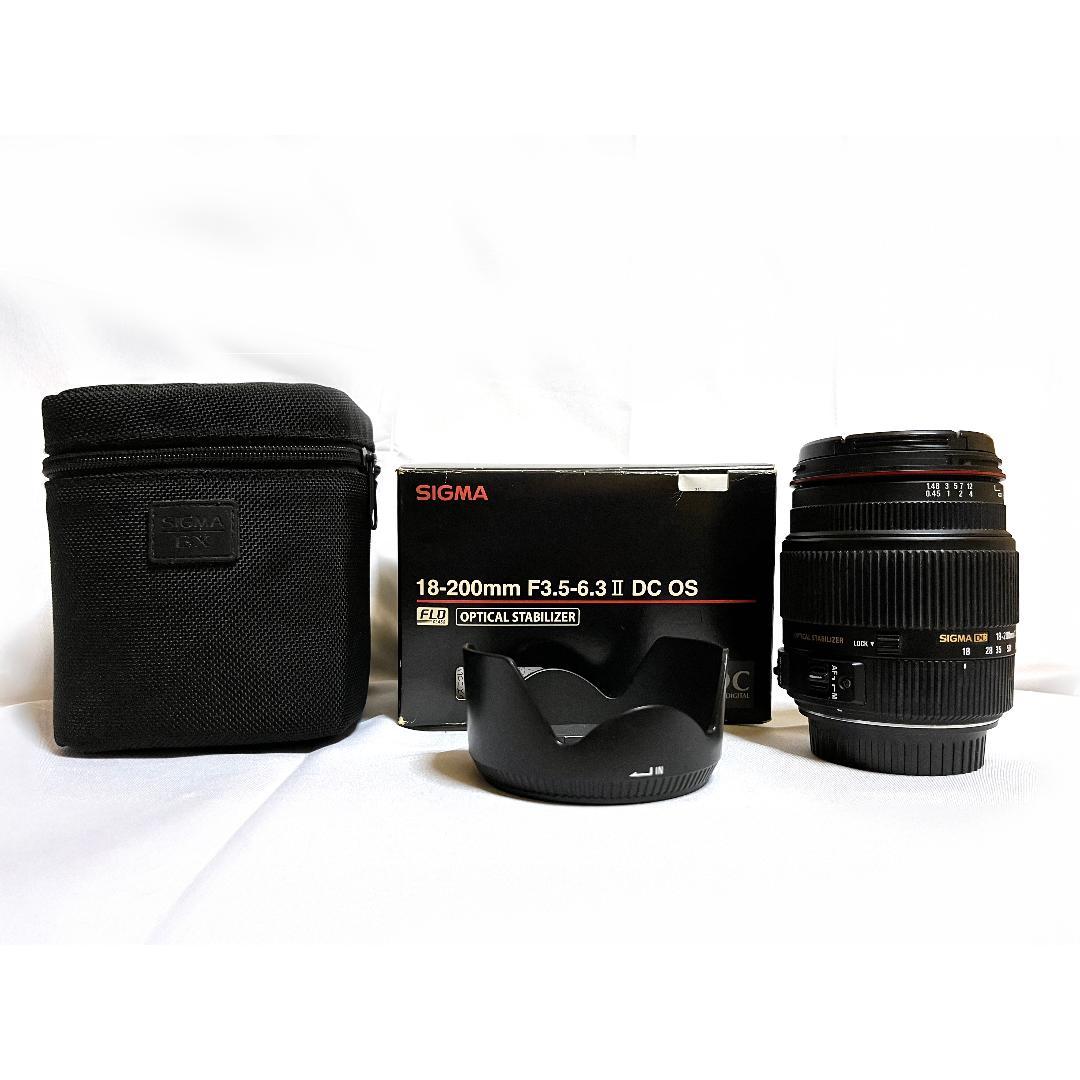 ★美品★SIGMA 18-200mm F3.5-6.3 II DC OS HSM