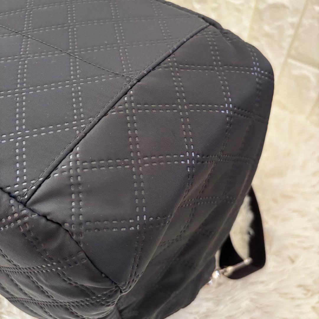 マリークワント ピンソニックキルトデイジー ライトボストン　大きいサイズ