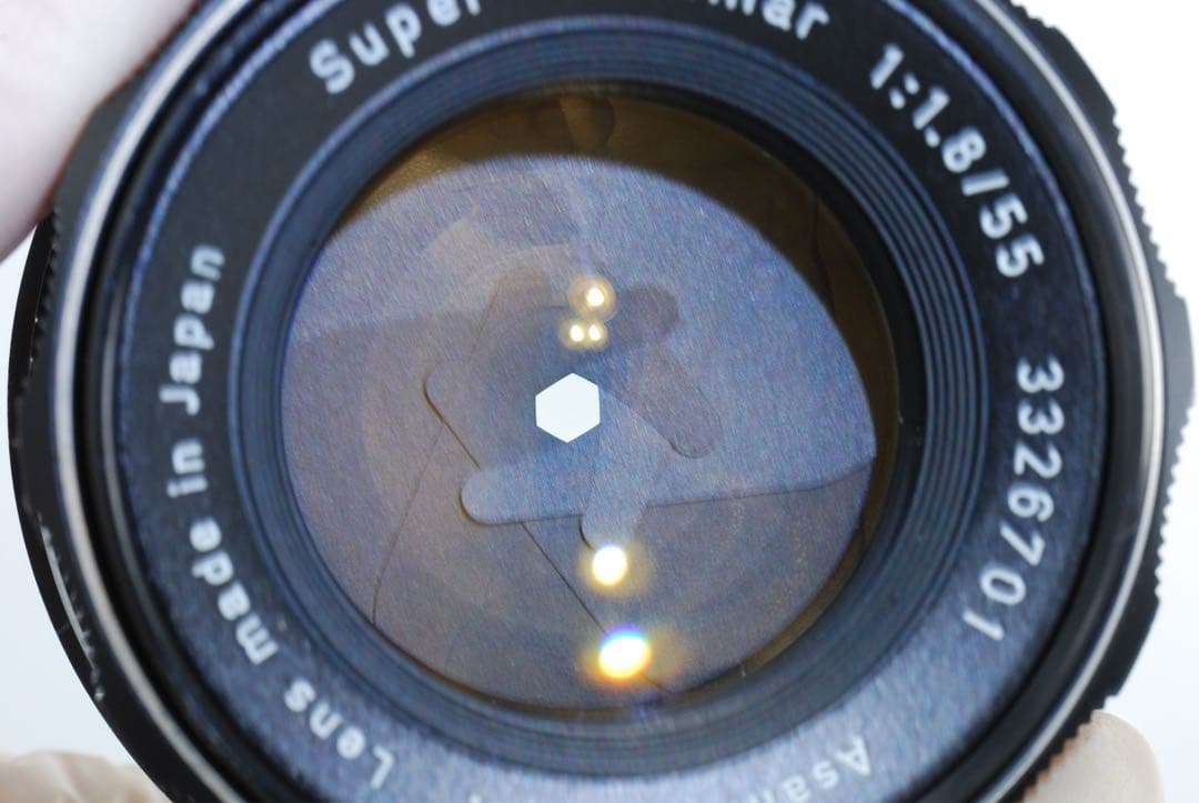 【整備済黄変除去】Super-Takumar 55mm F1.8 後期型 M42