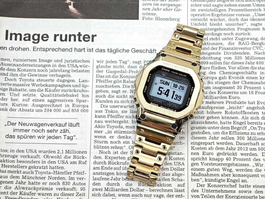 新品　GMW-BZ5000GD-9JF　G-SHOCK　MIP液晶　電波ソーラー