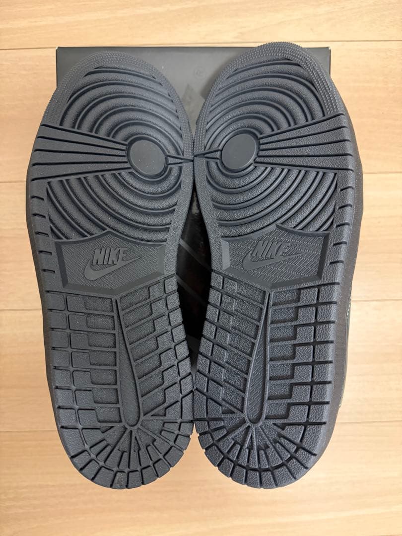 靴 JORDAN 1 LOW TRAVIS SCOTT BLACK PHANTOM