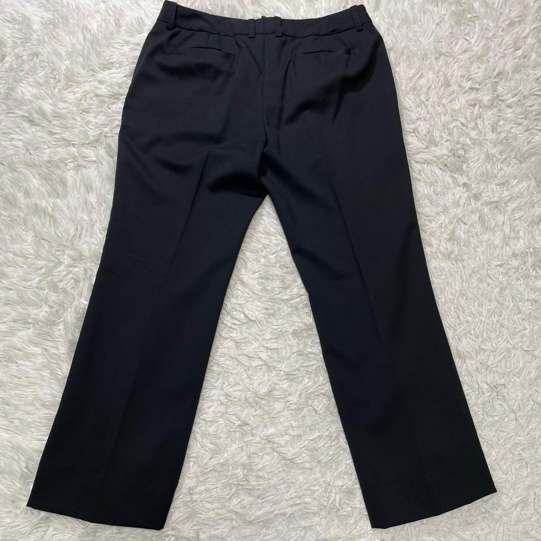 美品 エヌライン パンツスーツ 3点セット 大きいサイズ 17号 ブラック　黒