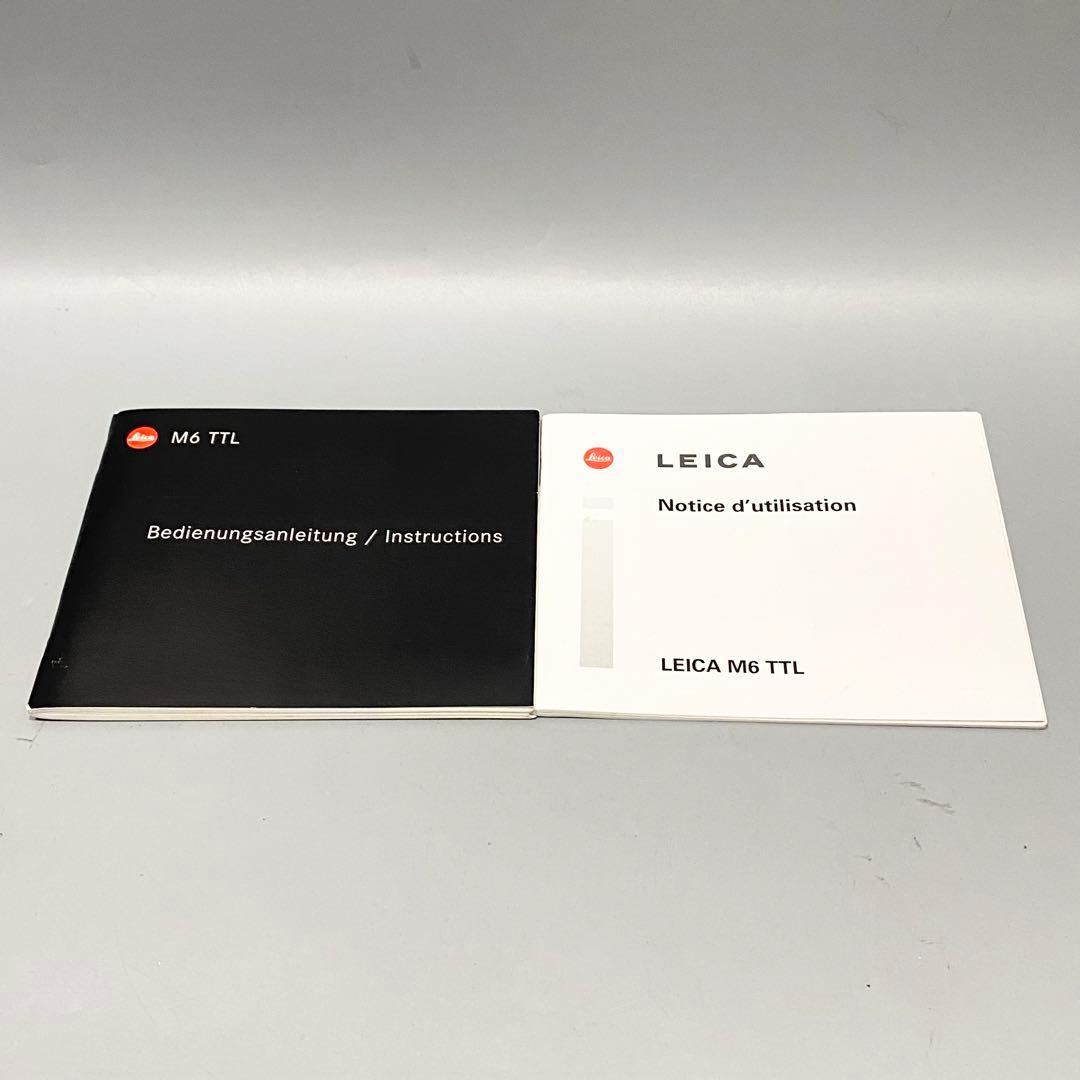 LEICA ライカ カメラ M6 TTL レンジファインダーカメラ 備品付