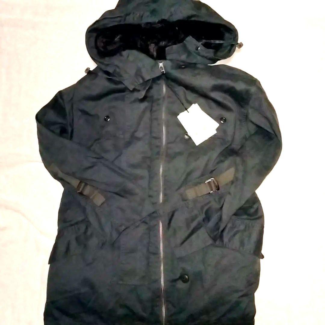 【新品タグ付き】PLST プラステ モッズコート Lサイズ ブラック