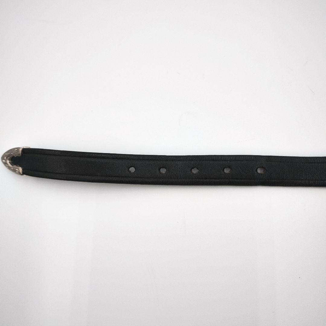 美品✨️32inch トリーレザー　2244　ウエスタンベルト　ナローベルト