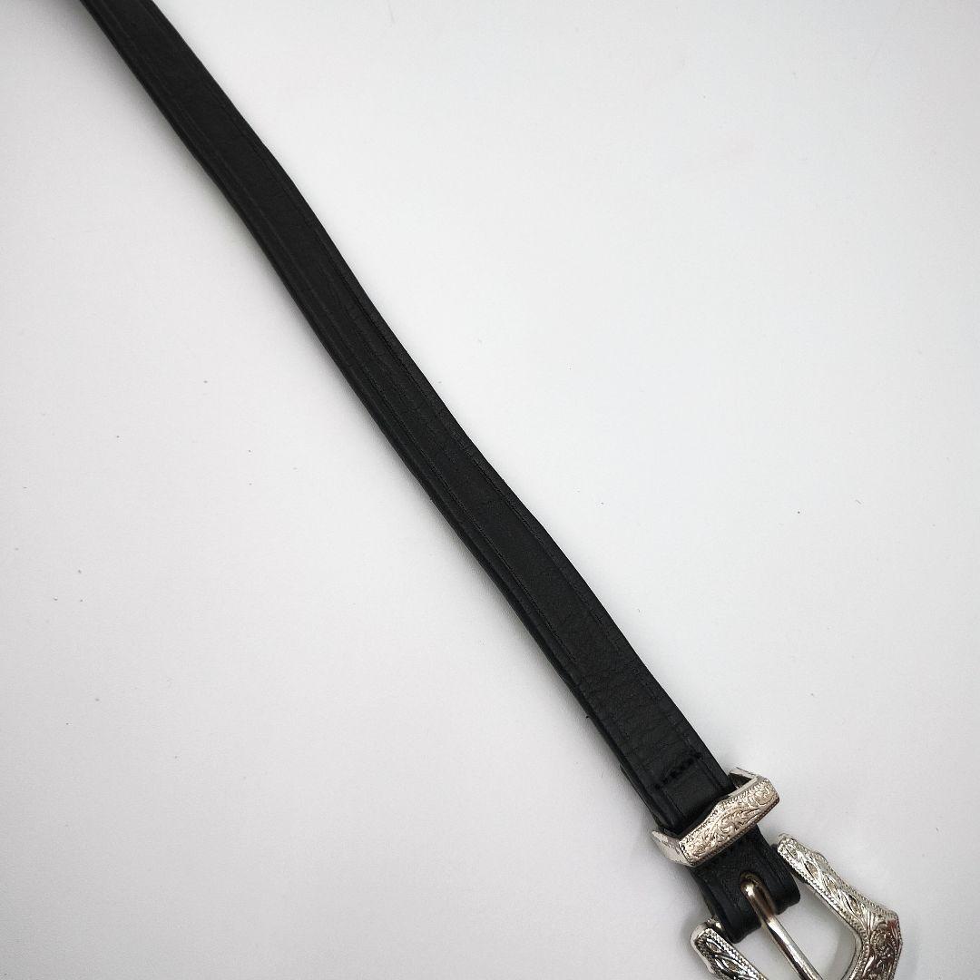 美品✨️32inch トリーレザー　2244　ウエスタンベルト　ナローベルト