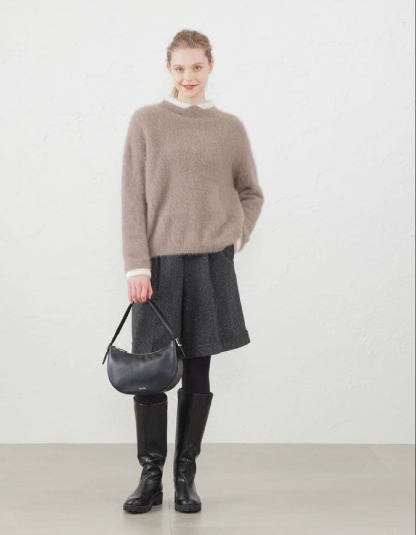 極美品マッキントッシュ　フォックスカシミヤニット