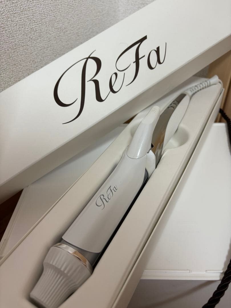 【美品】ReFa ビューティックカールアイロン 32mmホワイト