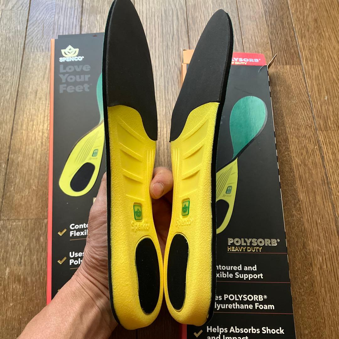 【新品・未使用】スペンコ　インソール ♯ 4 (27.0-28.5cm)✖️2