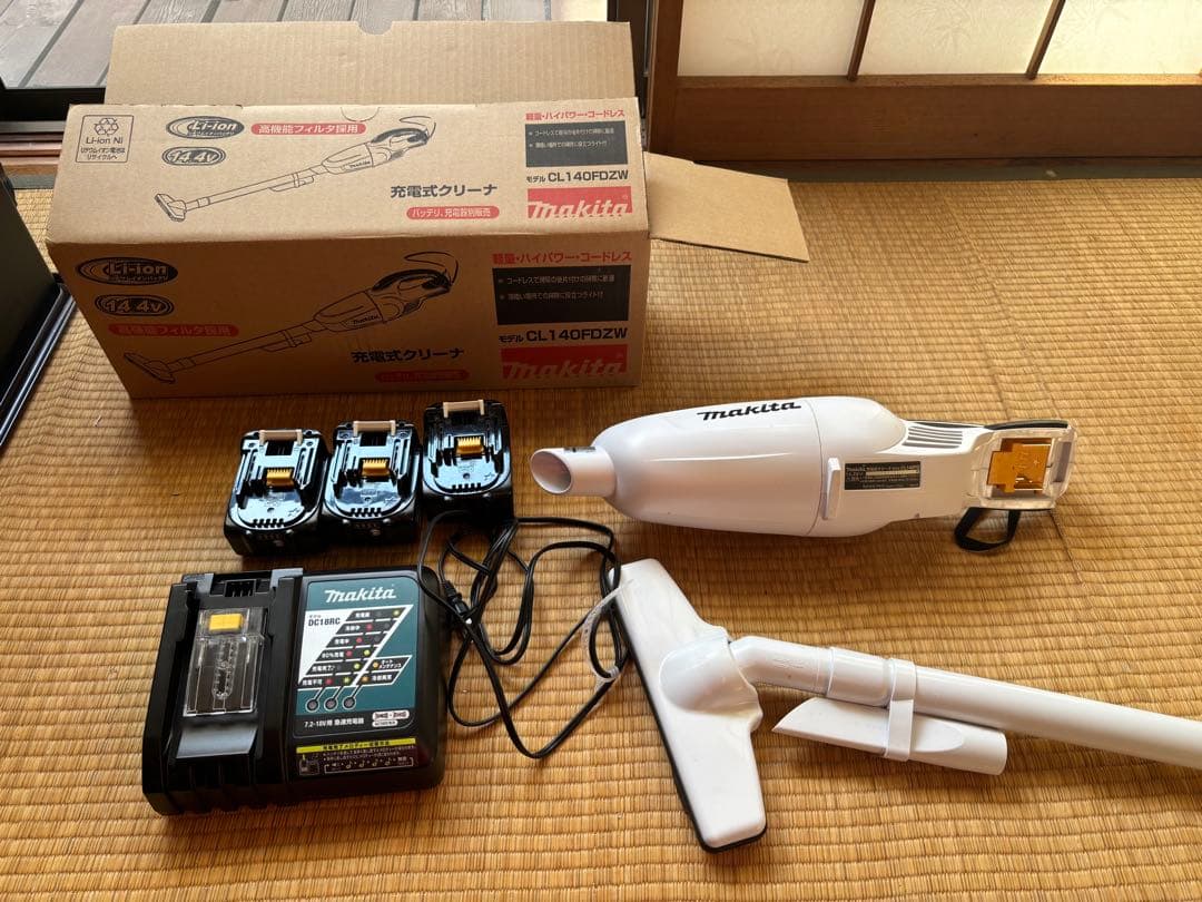 充電式クリーナー CL140FDZW