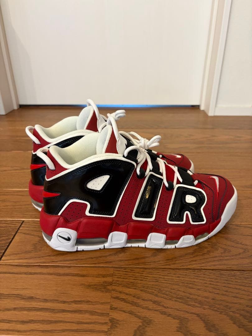 週末限定値下げ‼️ NIKE モアテン Black and Varsity Red