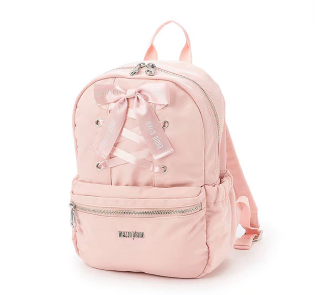 mezzo piano バレエ、容量約11.5L、バレリーナリュック、新品ピンク