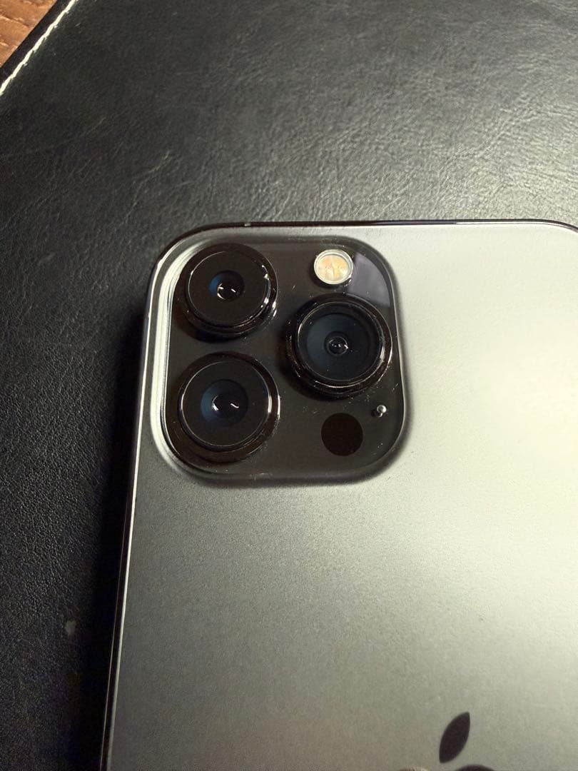 iPhone 13 Pro Max 512GB 純正レザーケース付き