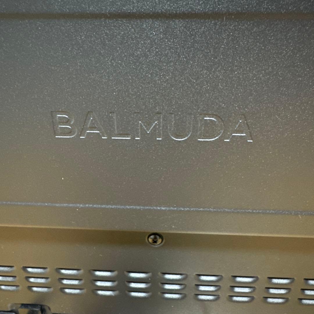 極美品 BALMUDA K09A-BK 動作良好 角皿付【A-197】