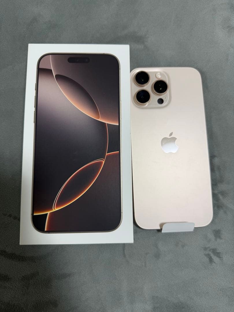 iPhone 16 promax 256GB デザートチタニウム バッテリ94%