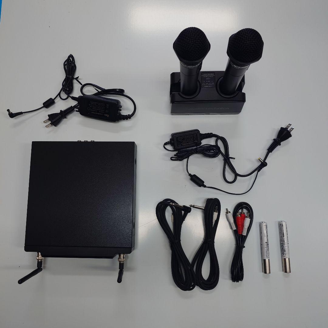 UHFワイヤレスレシーバー＆マイクセット(カラオケにおすすめ)