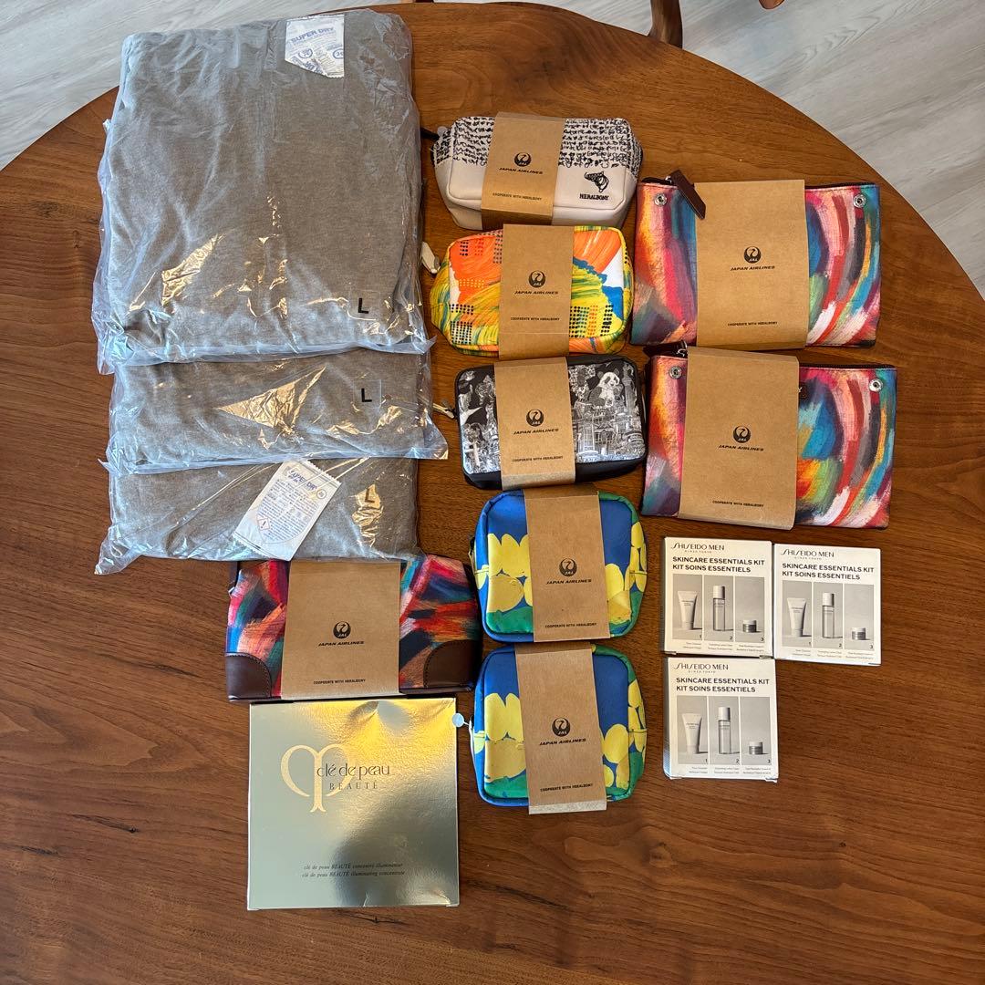 JAL2025年ファースト/ビジネスクラスアメニティー L sizeパジャマ3