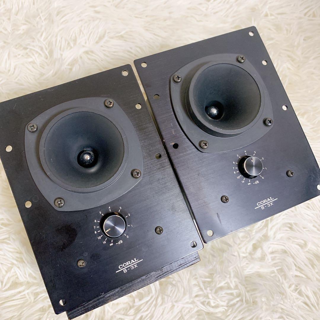 希少 動作品 CORAL B-3X スーパートゥイーター ツイーター コーラル