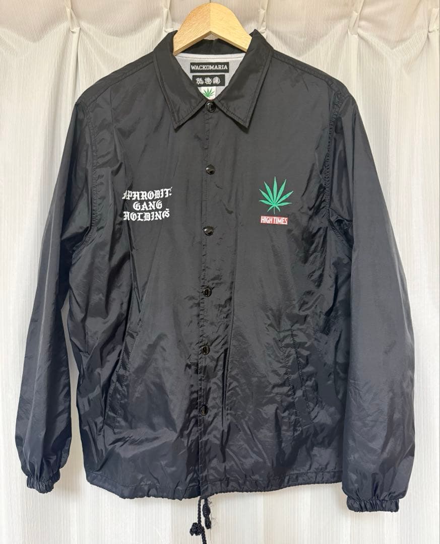【値下げ中】コーチジャケット舐達麻 HIGH TIMES WACKO MARIA
