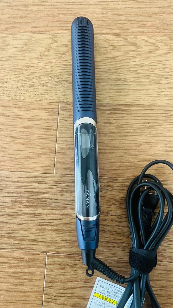 【美品】ストレートヘアアイロン ネイビー