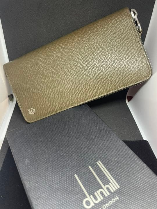 ダンヒル『カドガン最高級本牛革製/ラウンドウォレット』