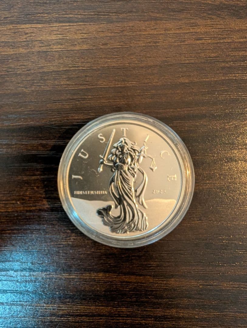 2023年 ジブラルタル 1ポンド 銀貨 1オンス