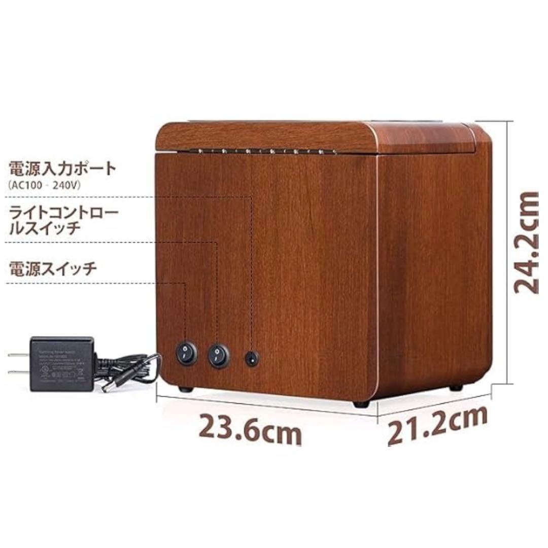 lukdof 新作 2本巻き上げ& 3本収納 腕時計 ウォッチワインダー