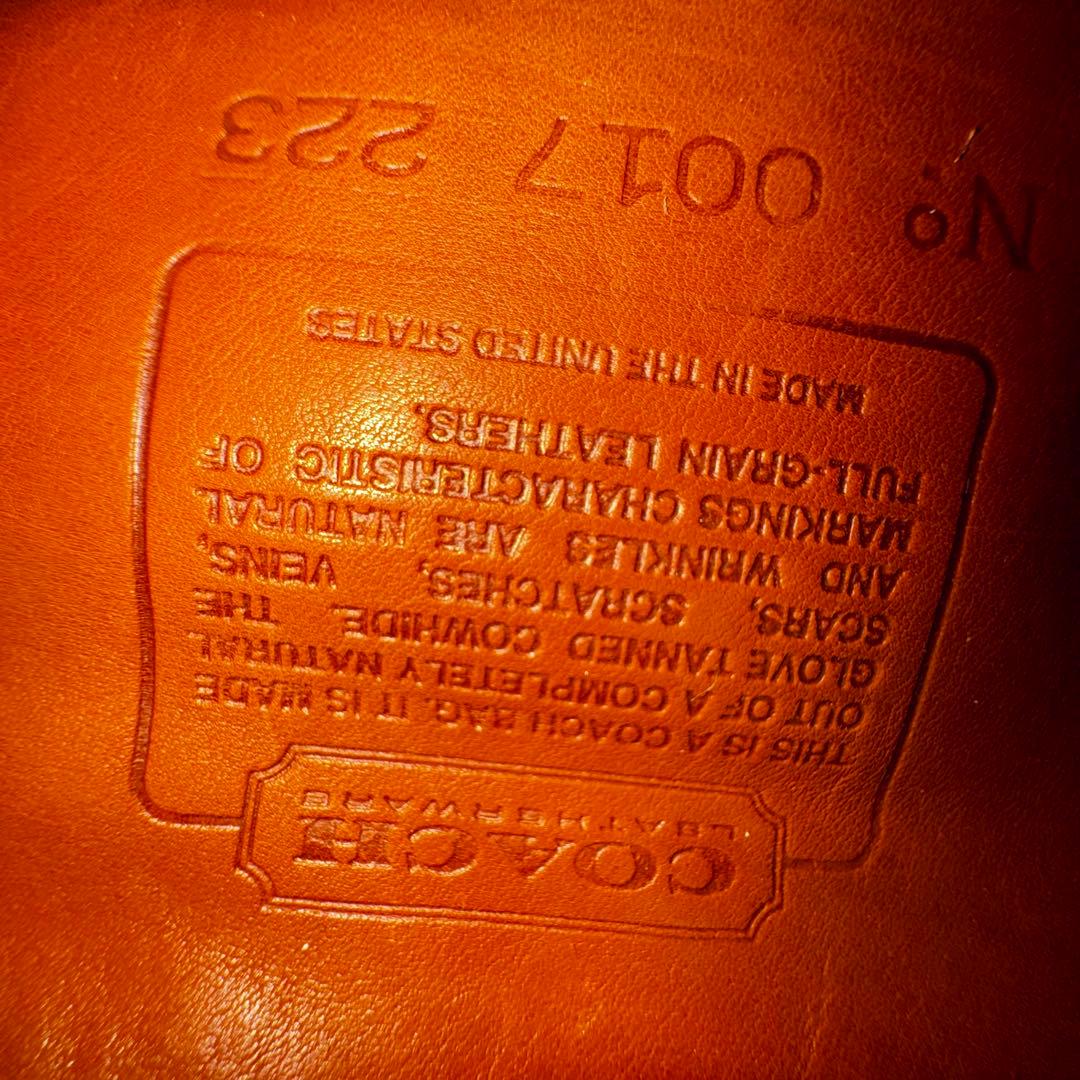 ✨希少・美品✨オールドコーチ ウエストポーチ ショルダーバッグ 茶