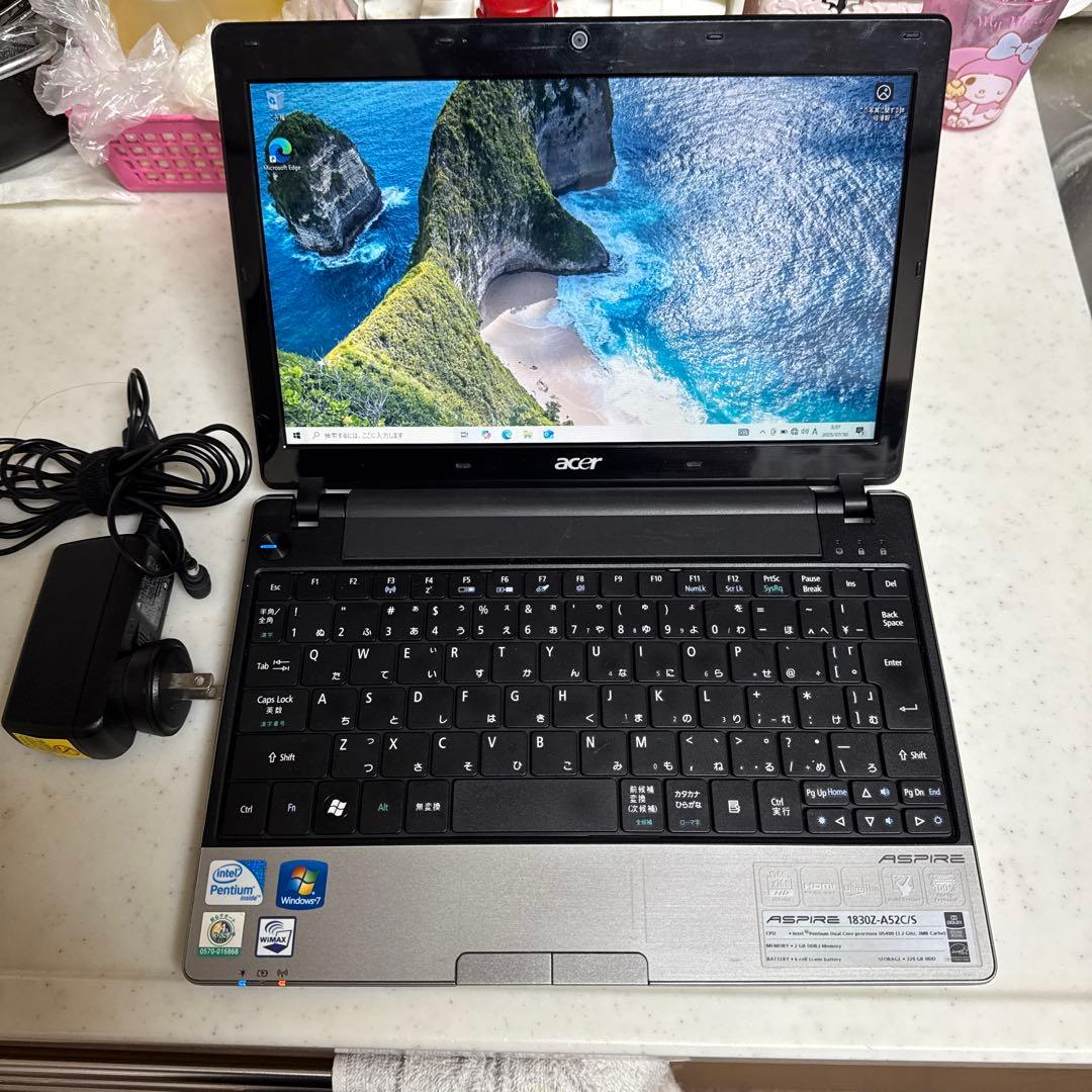 Acer Aspire 1830Z-A52C/S ノートパソコン