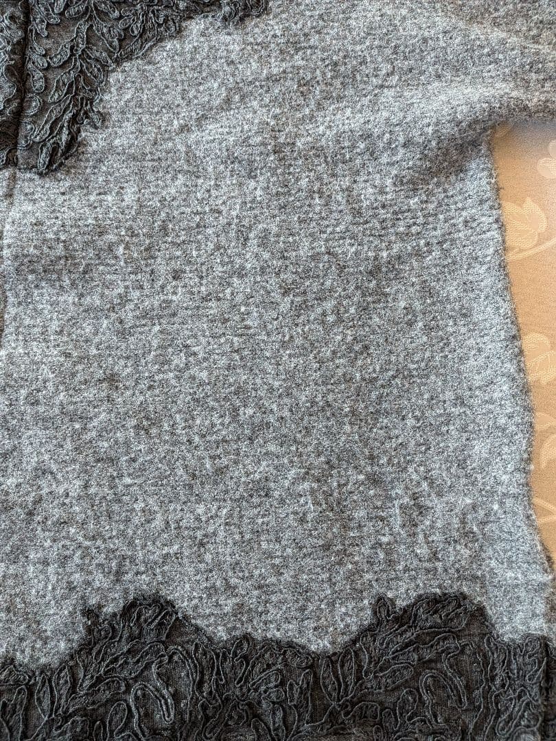 ＊ダイアグラム＊レース付プルオーバー セーター