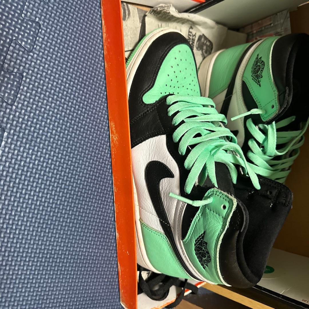 ジョーダン1グリーングロー