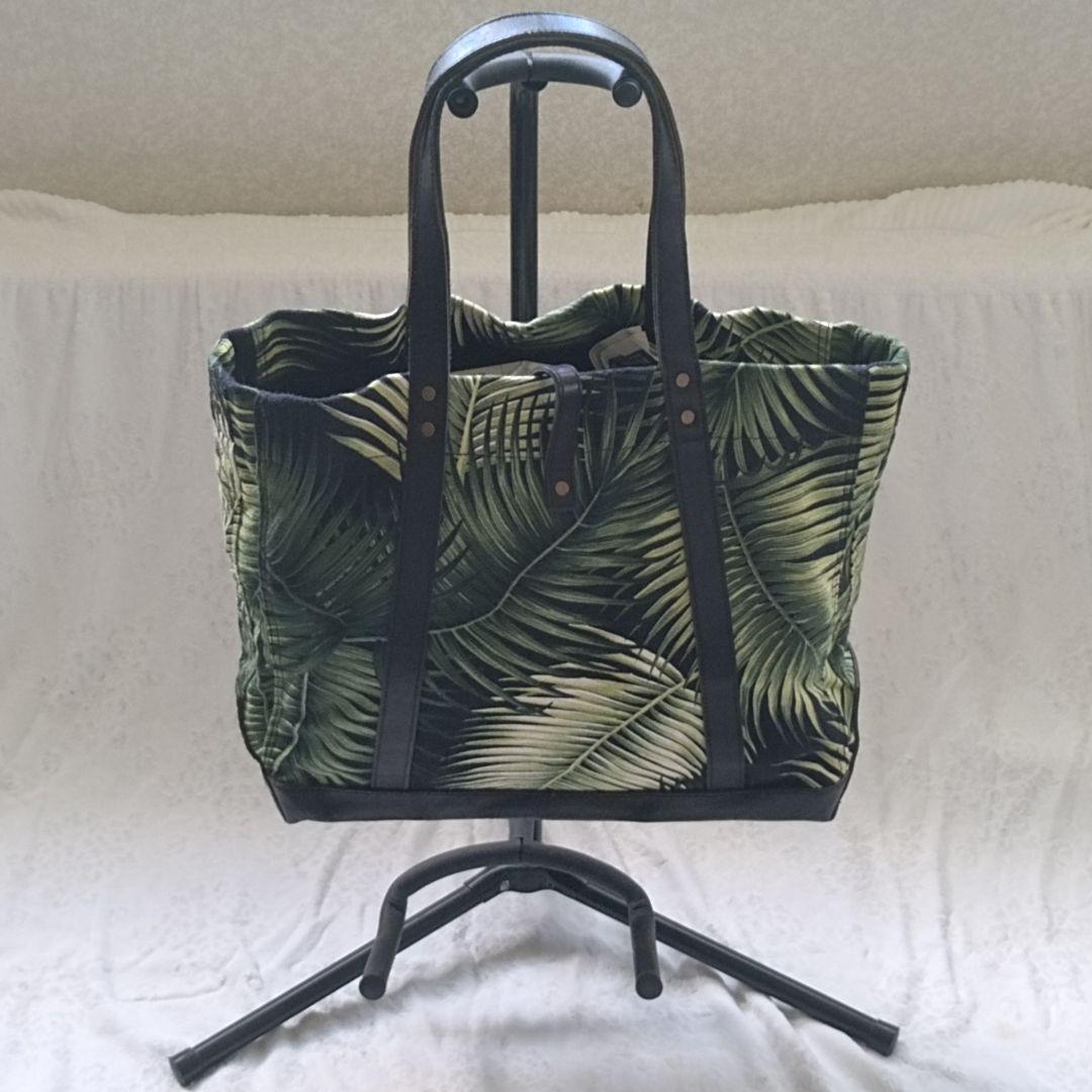 SCHOTT BROS. 本革 レザートートバッグ パームリーフ