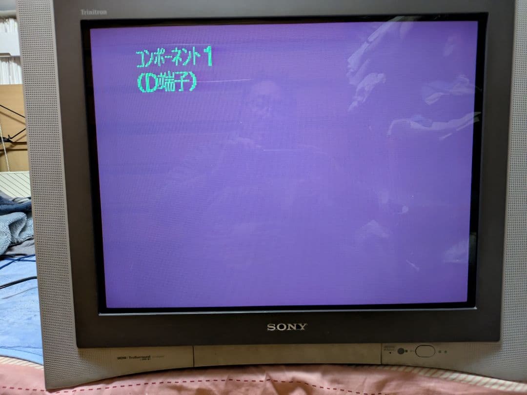 SONY ブラウン管テレビ D端子対応　KV−25DA65