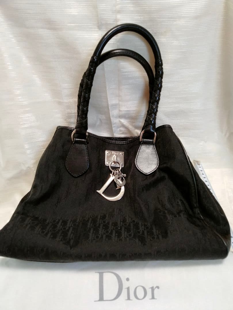 クリスチャンディオールChristianDior　ハンドバッグトートバッグ布袋付