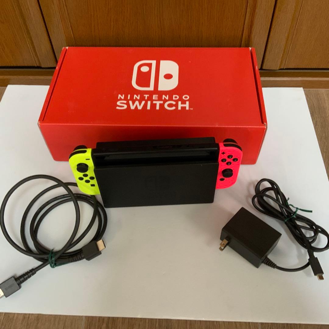 Nintendo Switch 本体 ネオンイエロー/ネオンピンク　スイッチ本体