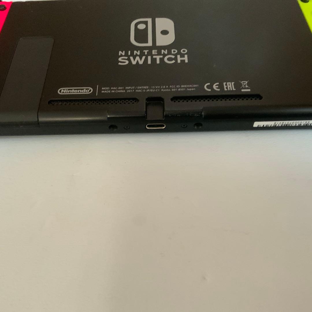Nintendo Switch 本体 ネオンイエロー/ネオンピンク　スイッチ本体