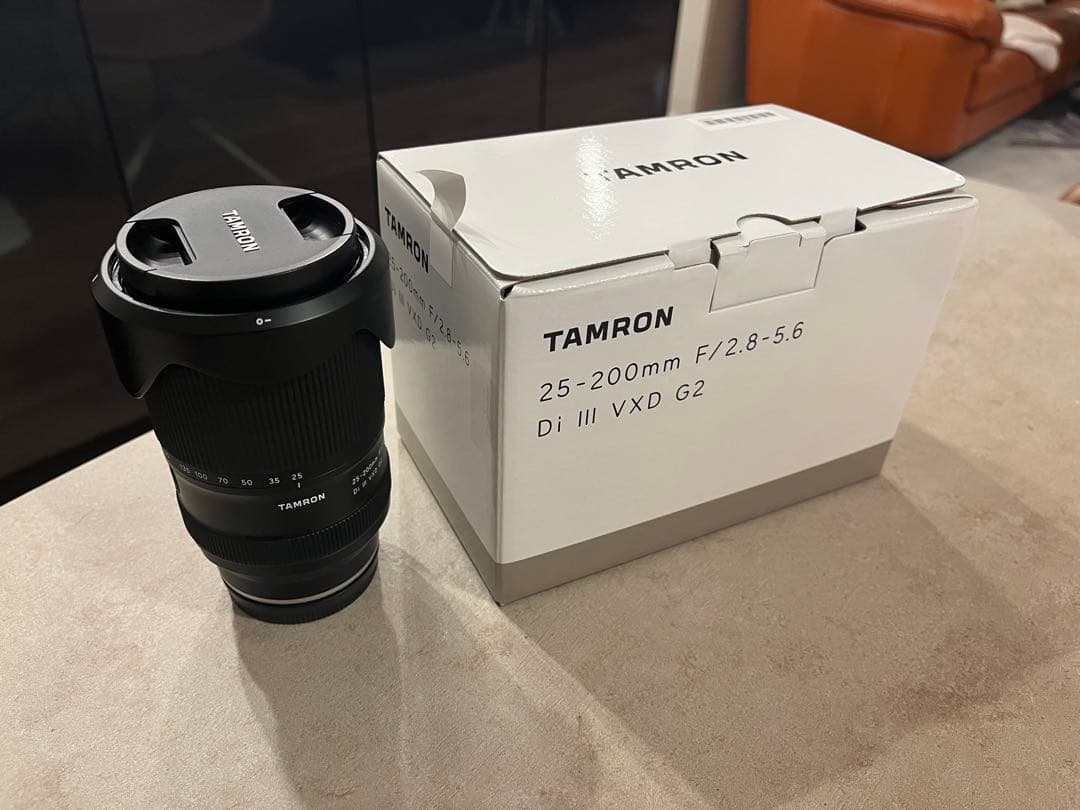 レンズ(ズーム) TAMRON 25-200mm F/2.8-5.6 VXD G2
