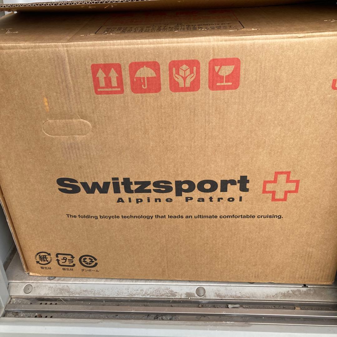 Switzsport LSW-H16 折りたたみ自転車 ホワイト/レッド