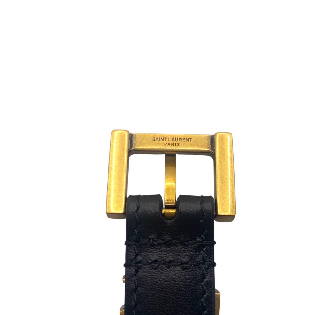 美品★YSL イヴサンローラン　細いベルト81-91cm